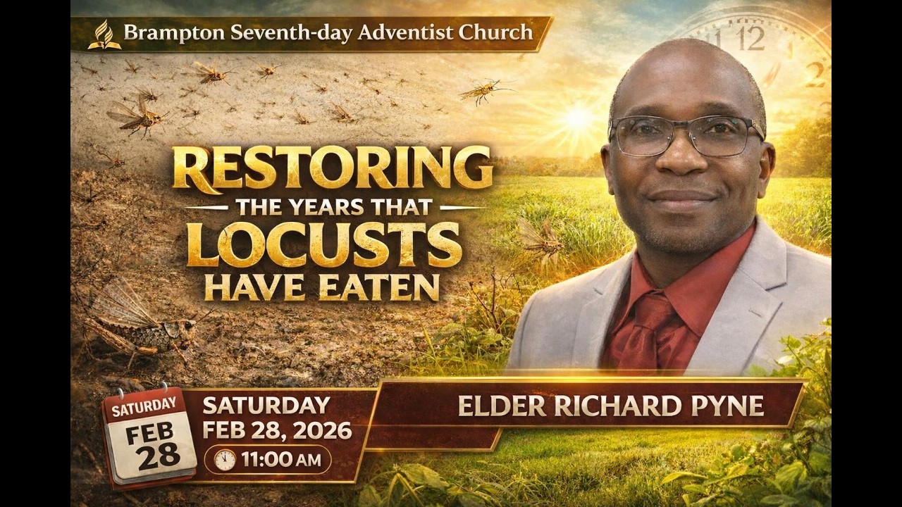 “Restoring the Years That Locusts Have Eaten | Elder Richard Pyne | Feb 28, 2026