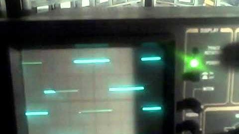 Tenma 72-3055 20Mhz Dual Trace Oscilloscope - intro and timebase check.avi