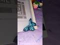 diy beautiful paper book mark butterfly 🦋🥰#book mark #shorts