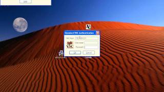 Win XP a distance vnc .avi