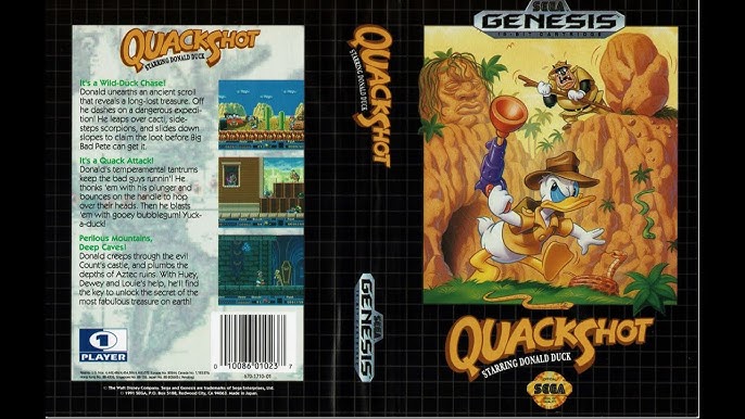 Quack Shot Starring Donald Duck ⎪ Играем Во ВСЕ Игры На SEGA.