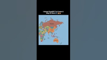 I Asked ChatGPT To Create A Map Of Asia 🗣️🗣️🔥🔥 #chatgpt  #mapping #edit #shorts #saturnianguy