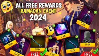 All Ramadan Free Rewards 2024 | Ramadan Event Free Fire 2024 Ramadan Calendar Free Fire New Event FF