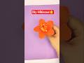 How to make diy Hibiscus flower craft at home #viralvideo