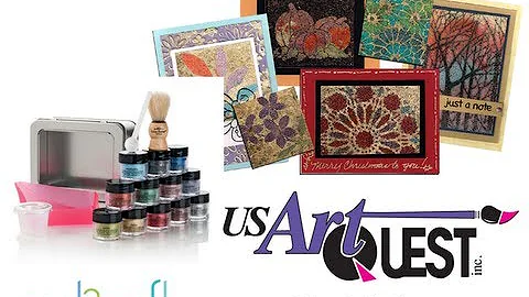 How to Stencil with Mica by Susan Pickering Rotham...