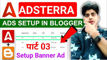 How Set-up AdsTerra In Free Blogger I How To Setup Banner Ad In Blogger I Adsterra New earning trick