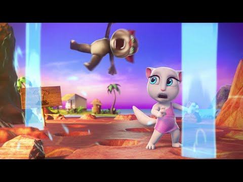 Минимульты Говорящий Том, 36 серия - Туалетные трудности | FUN! FUN! FUN! MY TALKING TOM FRIENDS