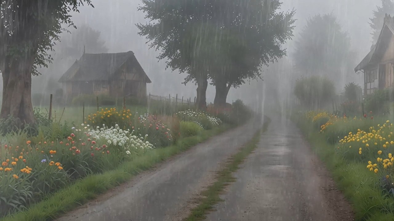 Peaceful Rain Sounds for Quiet Nights and Better Rest | Gentle Rain Ambience