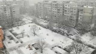Snow time lapse