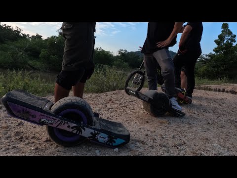 Onewheel GT with Float Gang Thailand @ Huai Sai Trail, Hua Hin