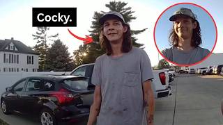 Cocky 23-Year-Old Gets Humbled By Police After Road Rage Incident, & They Recognize Him...