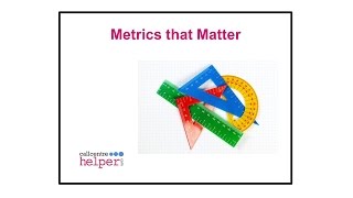 Webinar replay - Metrics that Matter