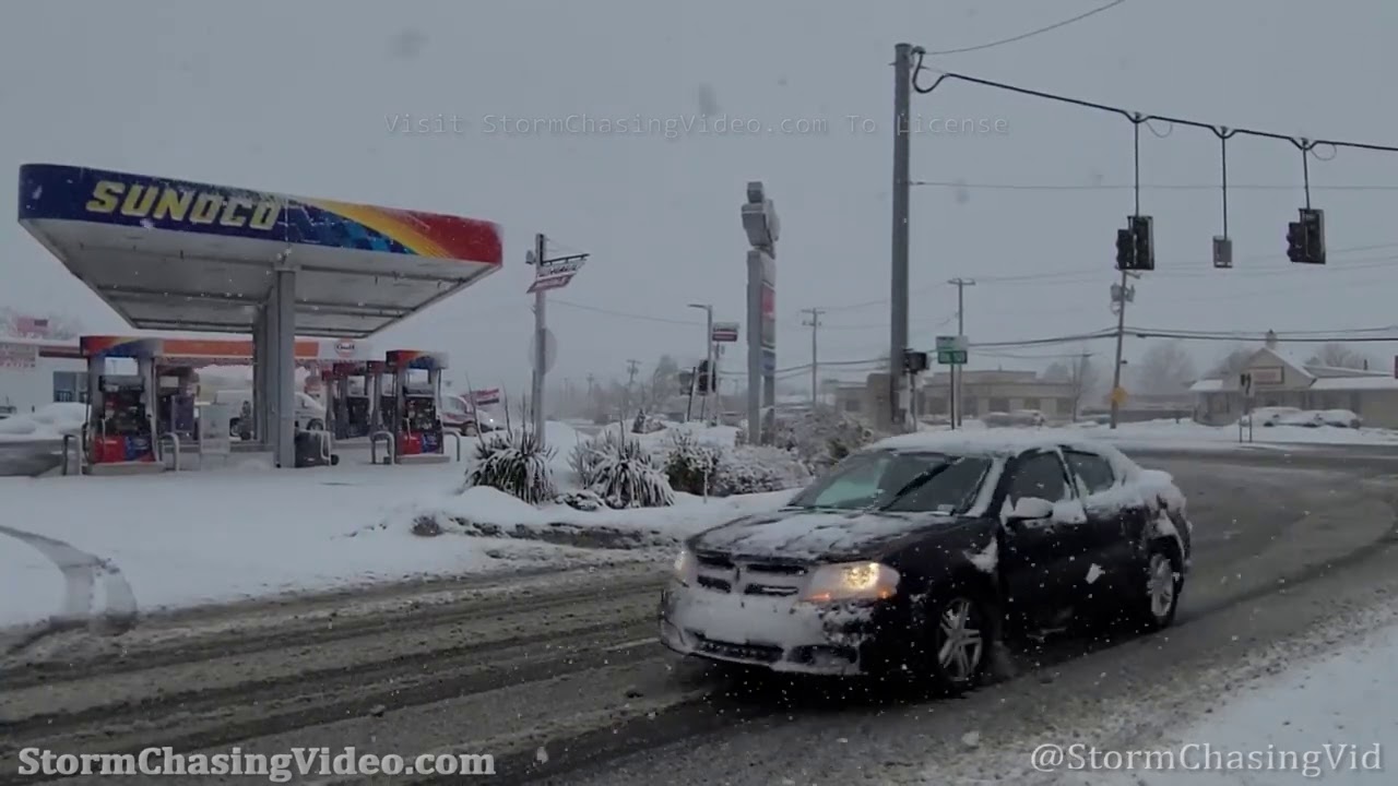 Heavy Snow In Suffolk Nassau Queens County, NY - 2/7/2021