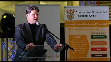 Deputy Minister Andries Nel Launches the Integrated Urban Development  Framework