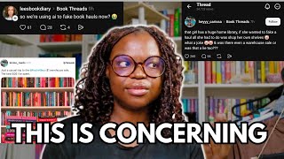 Did she fake the book haul with AI? Lots of questions and drama on book threads with leslee reads