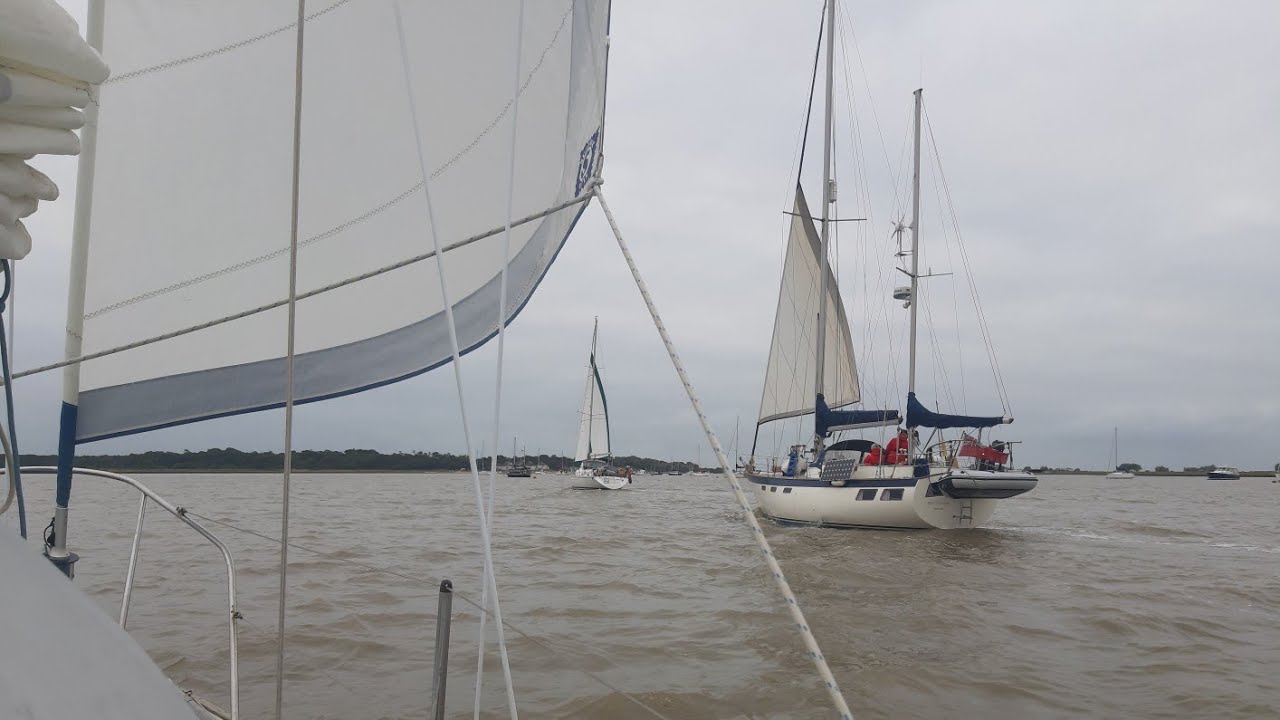 Visiting Sutton Hoo | Anchorage in Holbrook Bay