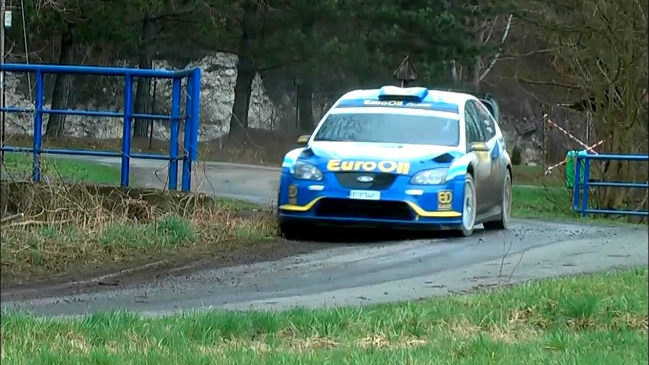 Václav Pech - Petr Uhel  FORD FOCUS WRC vítazná posádka na Valašske- 41. KOWAX Valašská Rally 2023