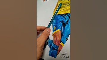 Cristiano Ronaldo Al Nassr ✍️ Çizimi💙💛