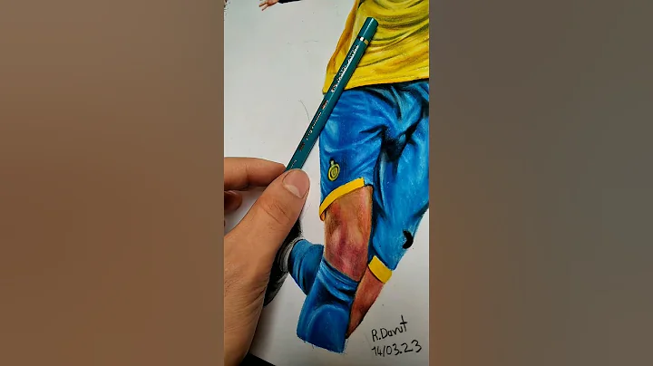 Cristiano Ronaldo Al Nassr ✍️ Çizimi💙💛