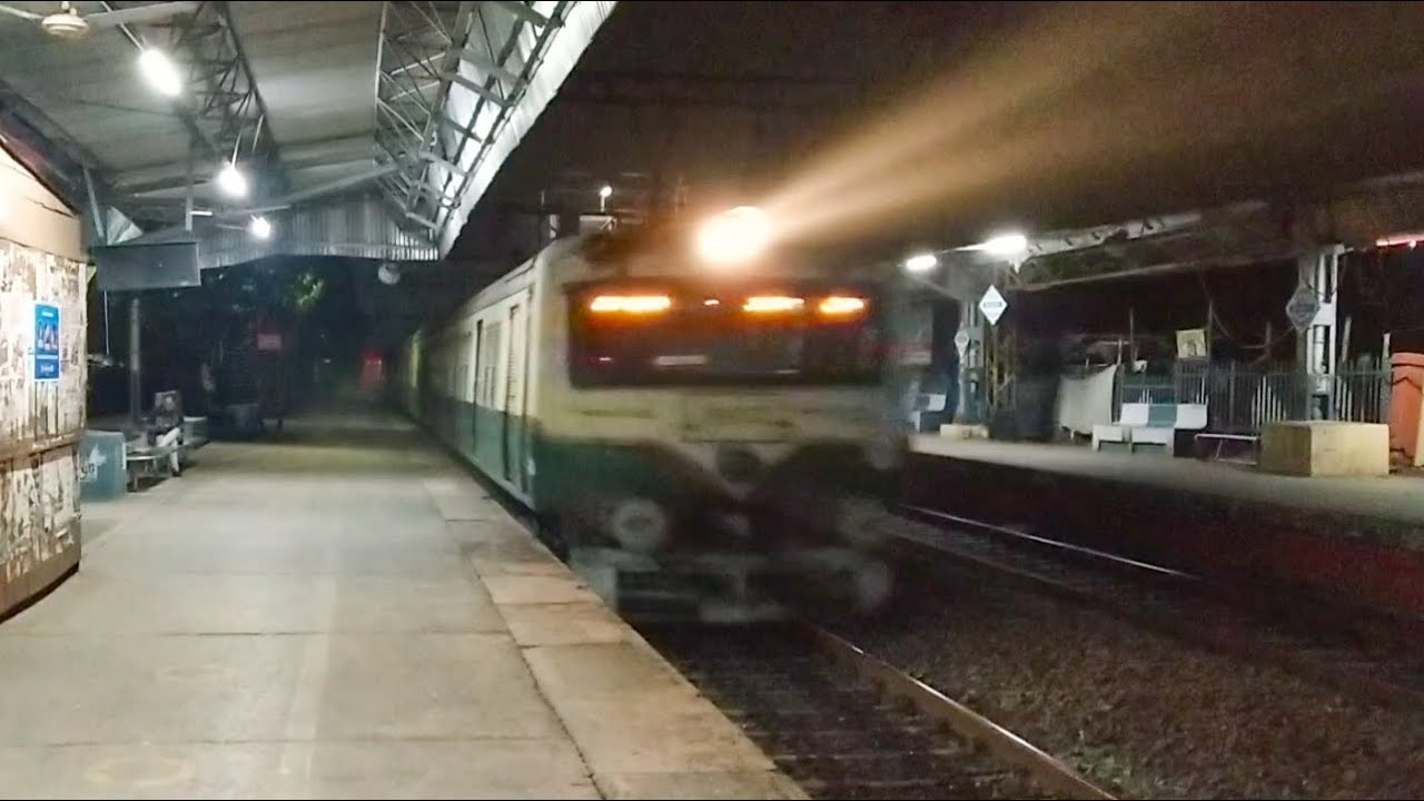 Barddhaman Super Local Passing Through on his Full Speed.