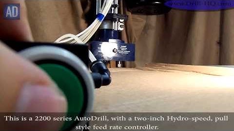 Manufacturing / Production: Automatic Drill Set-Up by AutoDrill