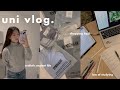 PRODUCTIVE uni vlog 🍯 preparing for finals, gymshark haul, what I eat &amp; lots of studying+