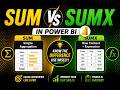 Sum vs SumX in Power BI Explained | DAX for Beginners (2026)