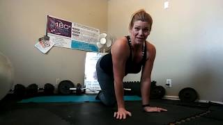 Quadruped Hip Extension + Pulse
