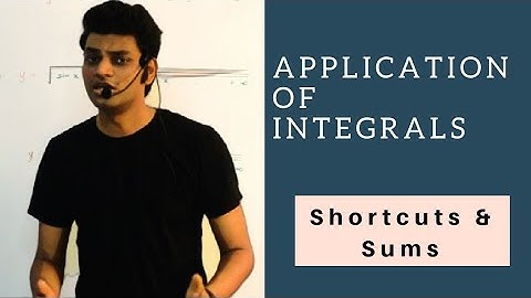Application of Integrals Area under curve Shortcuts and Sums Class 12 Maths CBSE/HSC | Hindi | Eng