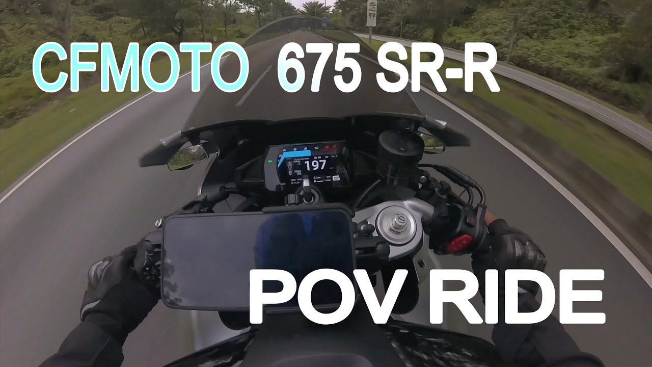 CFMOTO 675 SR-R POV RIDE | NO TALK