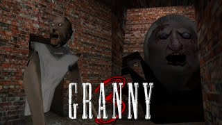 Granny Chapter One V1.8 in Granny 3 Atmosphere On Hard Mode  - Full Gameplay (Sewer Escape)
