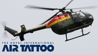 Riat 2015 German Bo105 Arrival