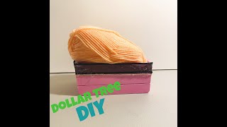 Dollar tree wooden crate DIY