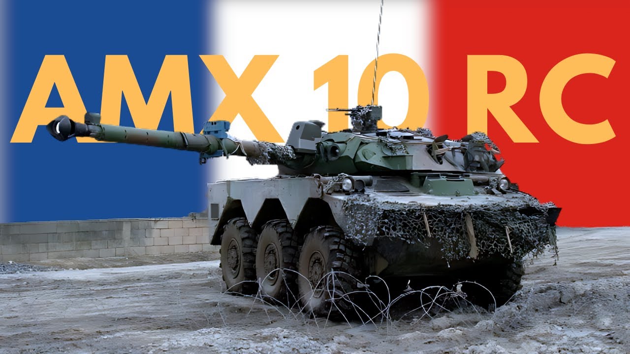 The AMX-10 RC: A Pioneering Armored Fighting Vehicle - YouTube