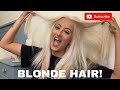 How I Went Completely Blonde At Home Insane Results!