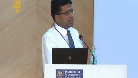 IMT CDL : Finesse 2011 - Dr. Alok Mohan Sherry - Associate Professor NIFM  Part 01.avi