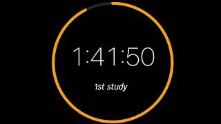 ⏳ (110/10)x5 뽀모도로 타이머 with 장작소리,알람 / pomodoro study real time / fire sound timer/alarm