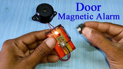 Door Magnetic Alarm || How to Make a Door Alarm