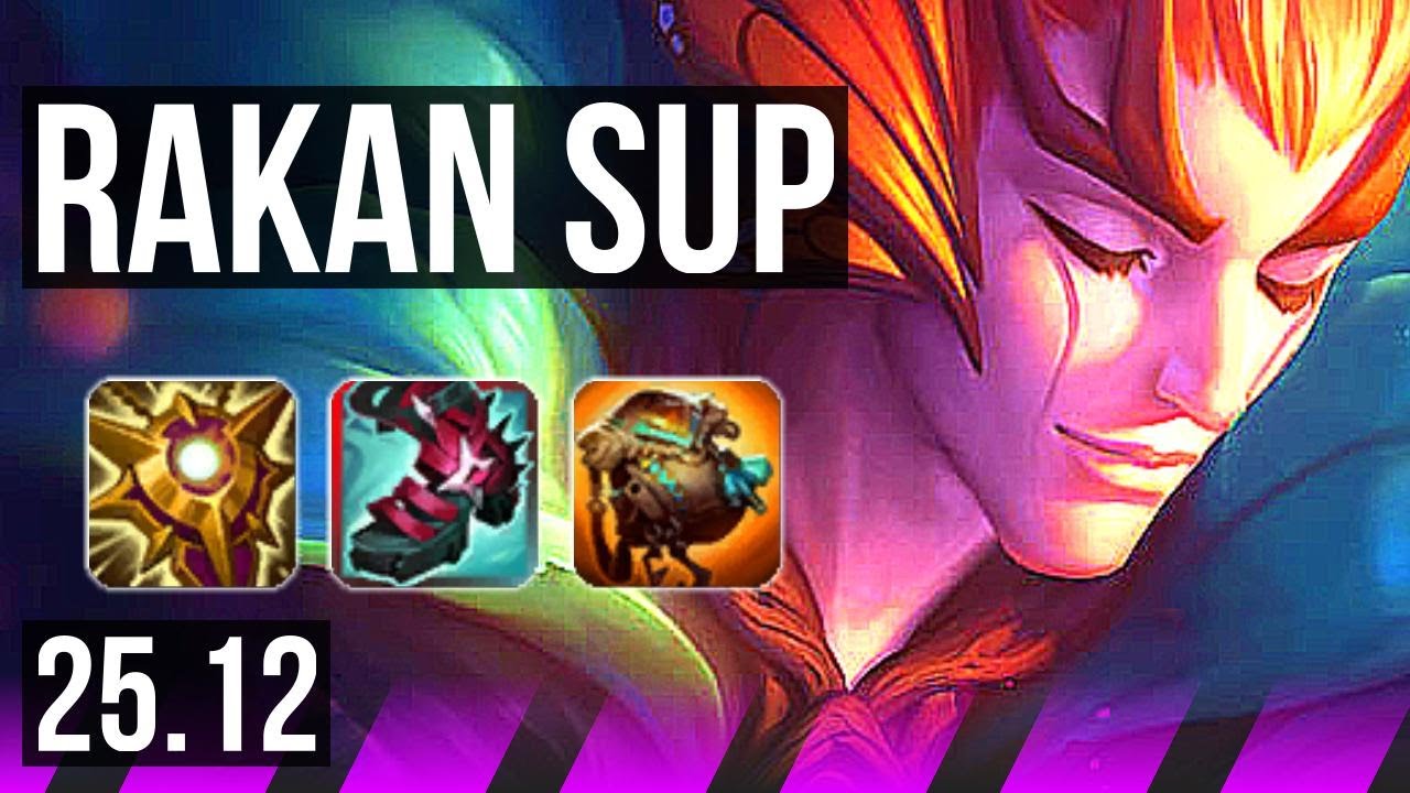 RAKAN & Samira vs SORAKA & Lucian (SUP) | 1/3/25 | EUW Master | 25.12