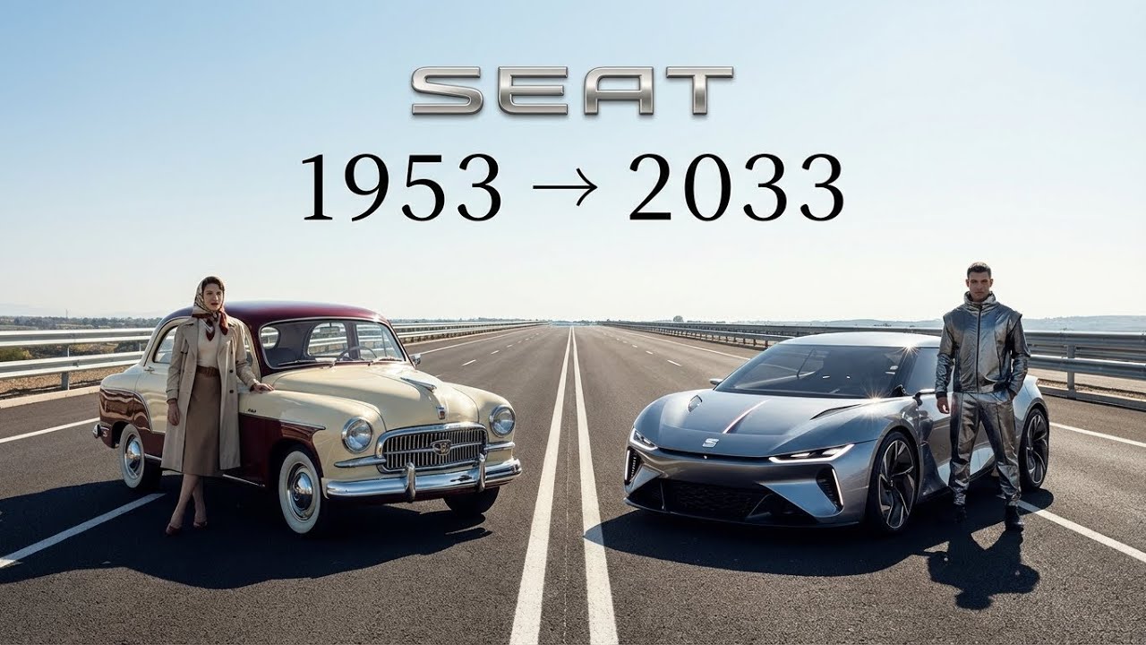 SEAT Car Evolution 1953–2033 | The Cars That Shaped Spain’s Legacy |  Best Luxury Cars