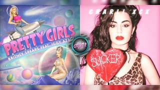 Britney Spears Ft Iggy Azalea Vs Charli XCX - Pretty girls (Mashup)