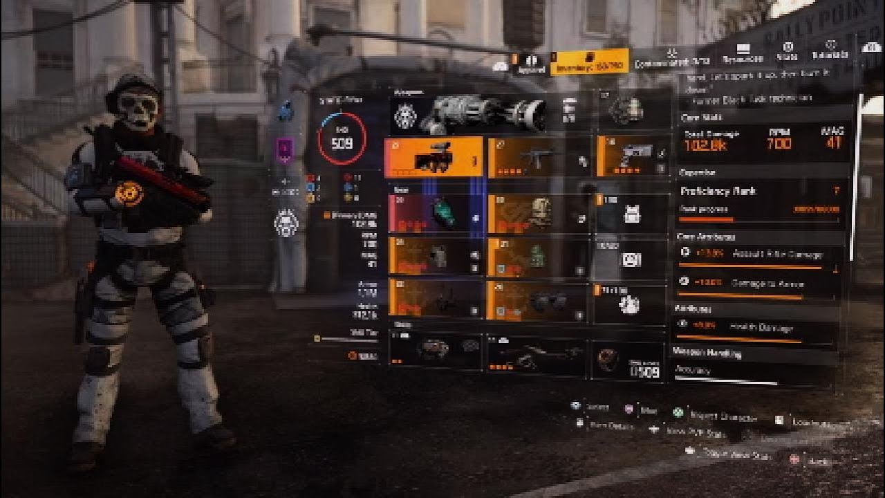 The division 2 198 CHD capacitor DPS build YouTube