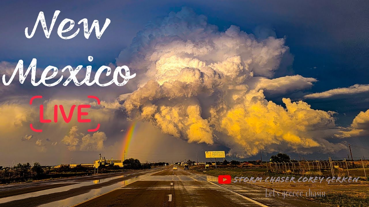 🔴 Maybe a Storm? Large Hail & MAYBE a Brief Tornado - Live Storm Chase ...
