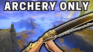 Beating Elden Ring with Only ARCHERY (in First Person)
