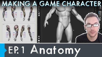 Making a Game Character: Episode 1 - Anatomy Basemesh