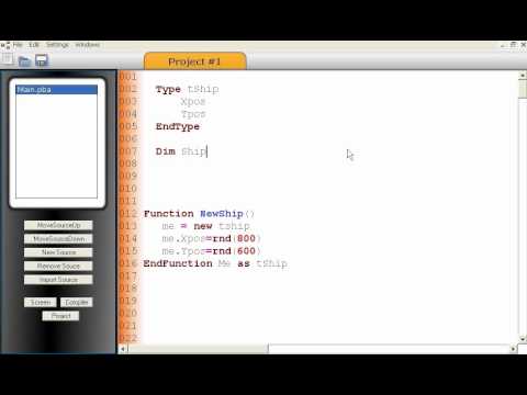 PlayBASIC IDE Preview - Testing Auto Completion