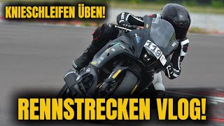Ich übe Knieschleifen! | Cremona Rennstrecken Vlog🏍️☀️