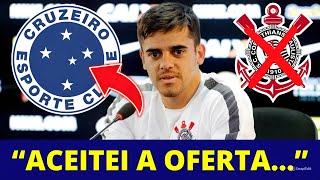 NEGÓCIO FECHADO! FAGNER CHEGANDO NO CRUZEIRO! ACEITOU A PROPOSTA HOJE! ULTIMAS NOTICIAS DO CRUZEIRO!