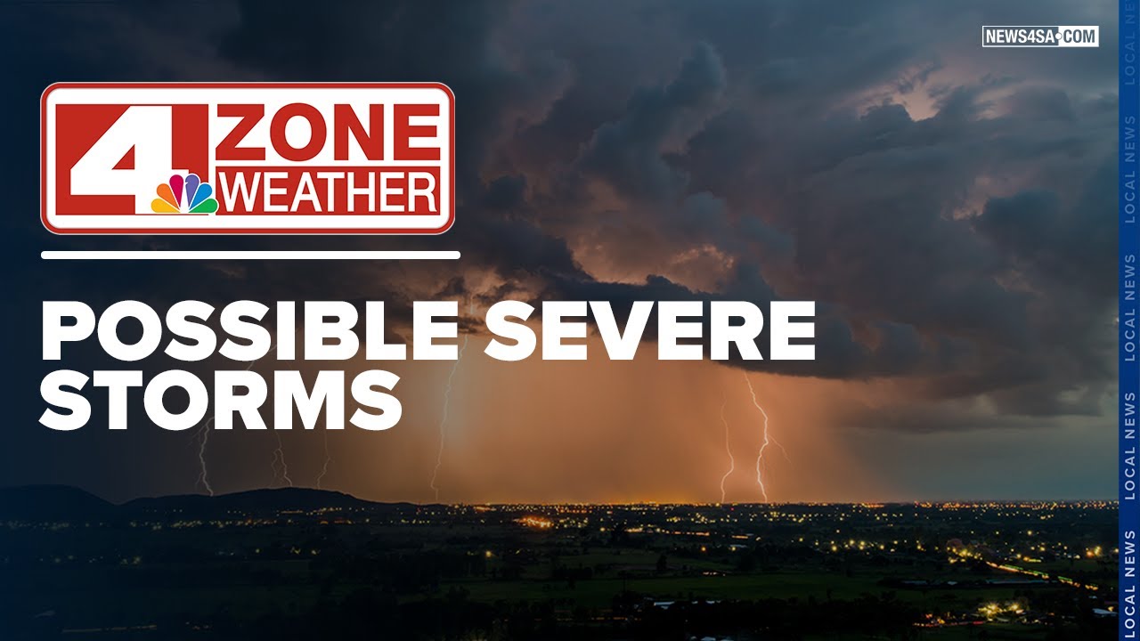 Strong to severe storms possible today - YouTube