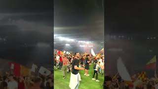 Invasione di campo Roma Feyenoord 1-0 (Stadio Olimpico)